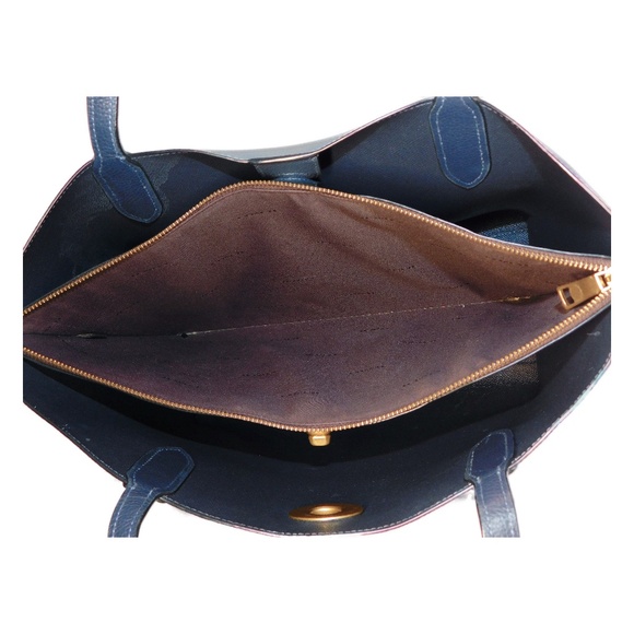 Coach Willow Tote - Colorblock Blue - Picture 13 of 15